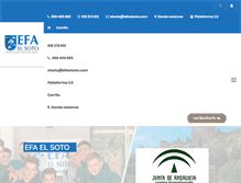 Tablet Screenshot of efaelsoto.com